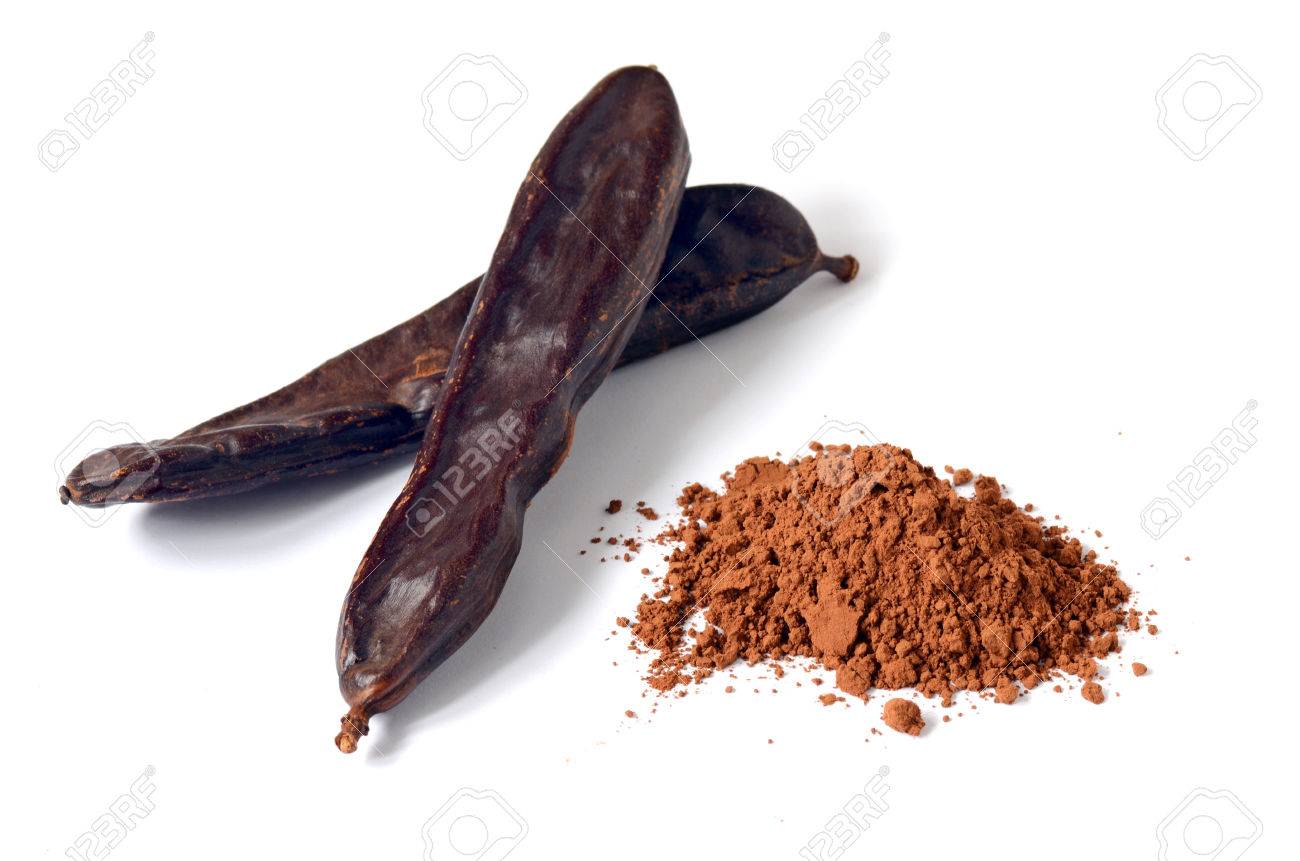 Product image - Natural and pure torrefied carob powder, from Morocco. Excellent alternative to cocoa powder.